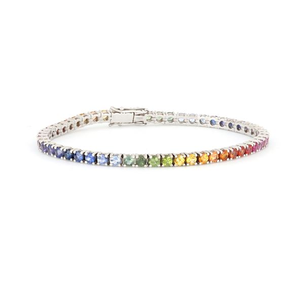 Bracelet tennis rainbow