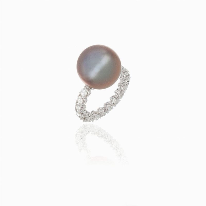 Anello Eternelle e Perla Tahiti