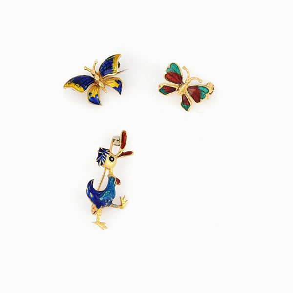 Animalier brooches