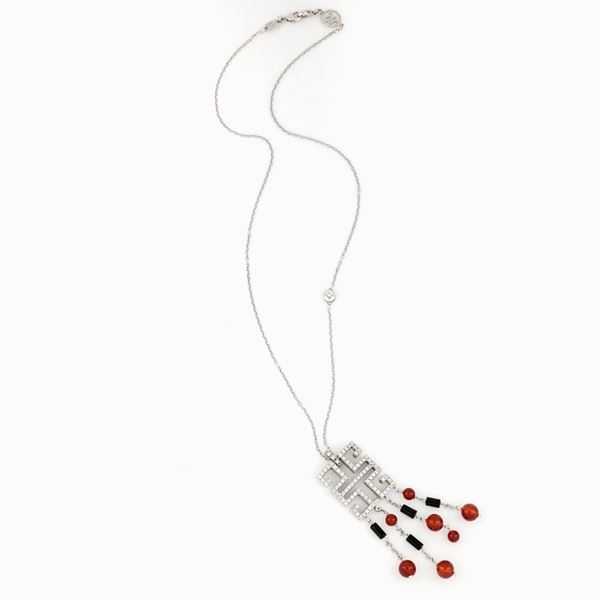 Necklace signed Zoccai