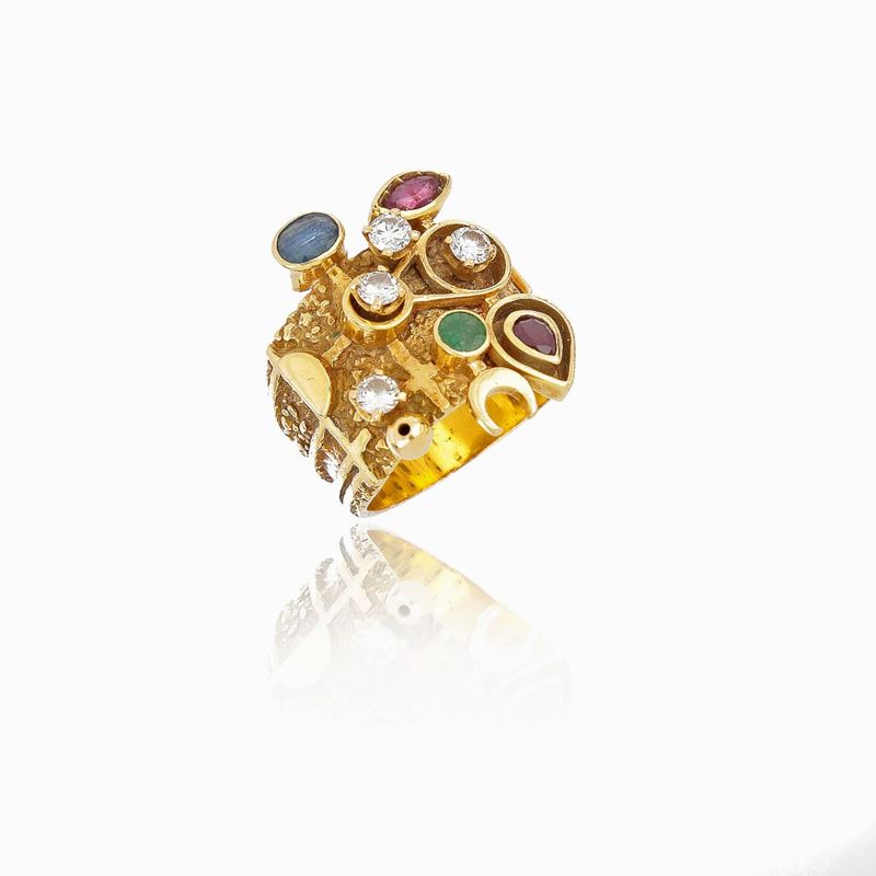 Anello Geometrico Creato da Giorgio Facchini