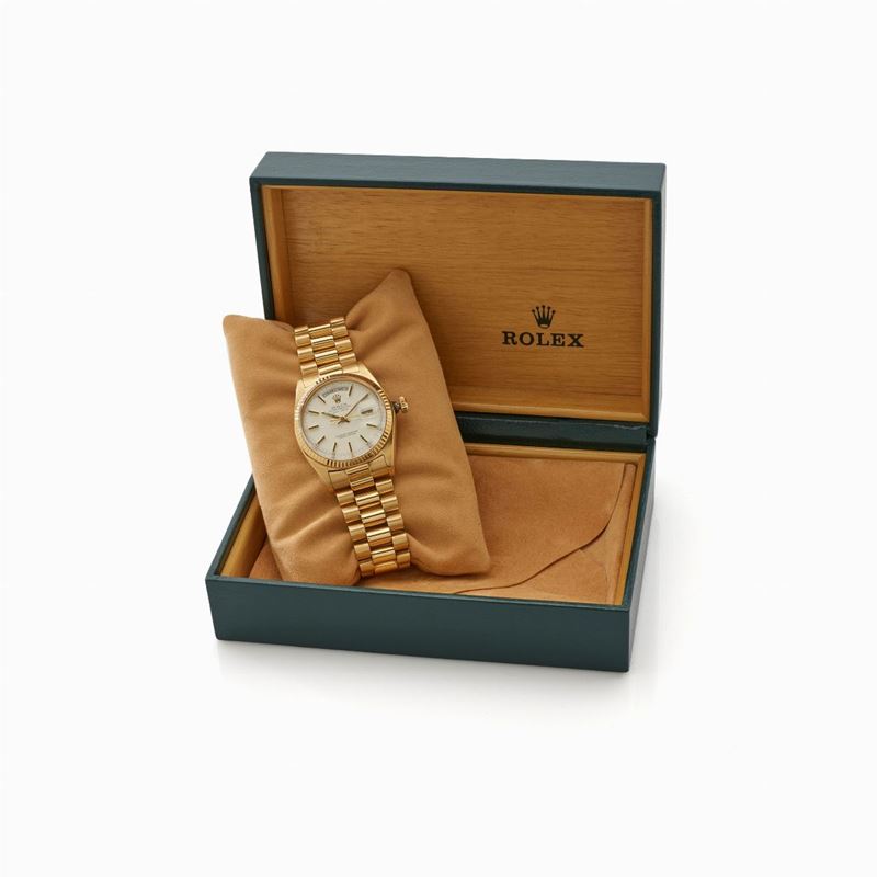 Rolex Day-date Red Quarter