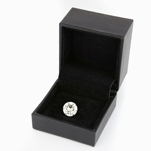 Brilliant cut diamond 7,37ct