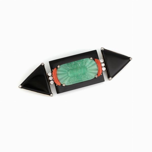 Brooch signed Hedy Martinelli