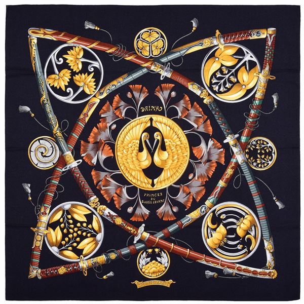Hermes - Herm&#232;s Daimyo Princes du Soleil Levant scarf