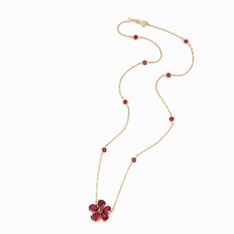 Pendentif a Fiore Firmato Faraone