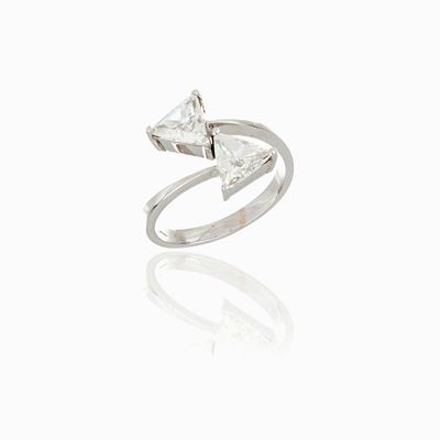 Anello con Diamanti Firmato Faraone