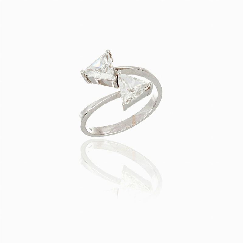 Anello con Diamanti Firmato Faraone