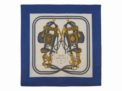 Foulard Hermès Brides De Gala Completo di Scatola Originale