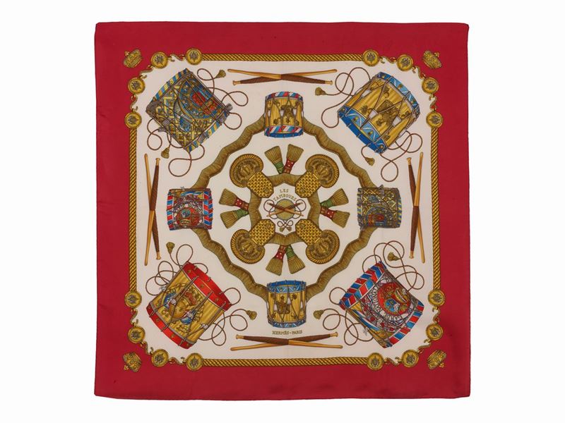 Hermes - Foulard Hermès Les Tambours