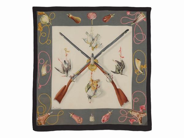 Hermes - Foulard Hermès Les Fusils