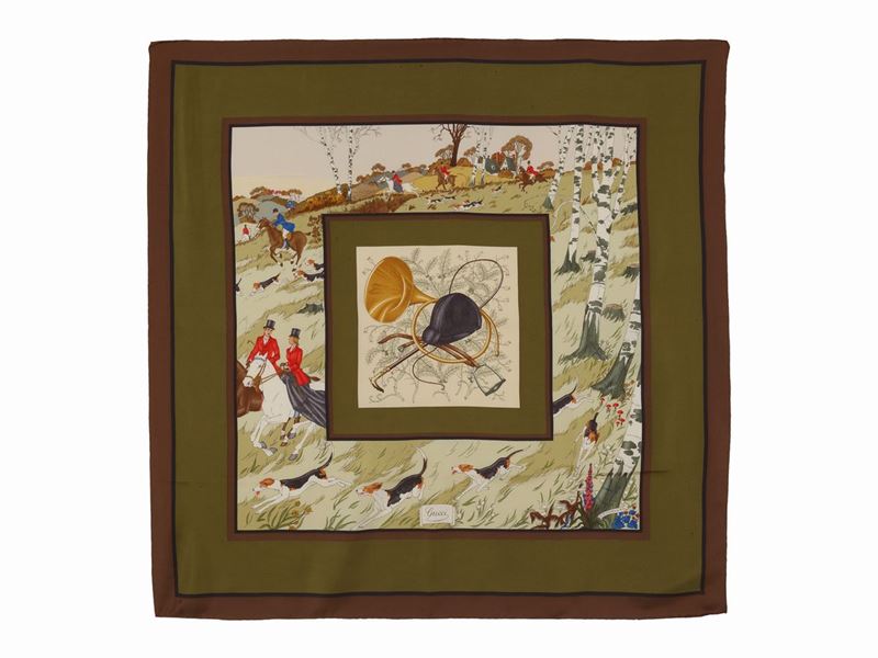 Foulard Gucci Caccia alla Volpe II, V. Accornero