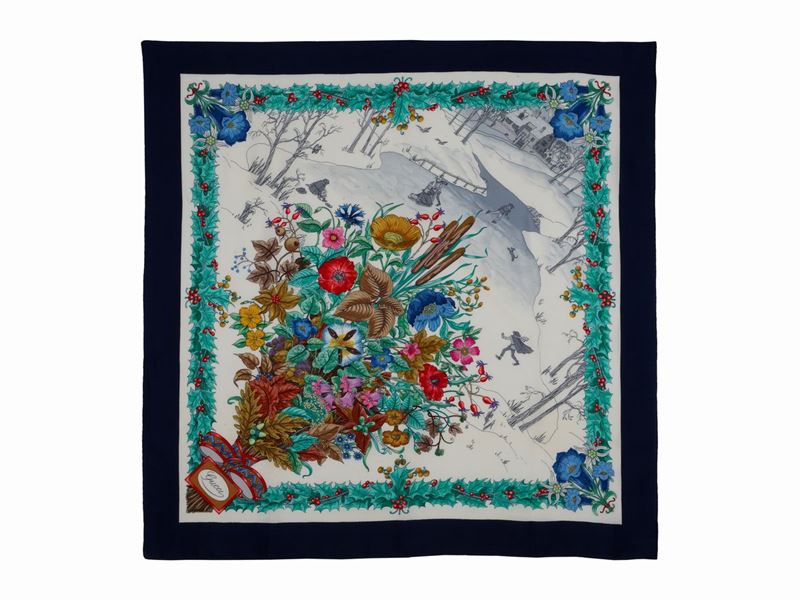 Foulard Gucci Agrifoglio, V. Accornero