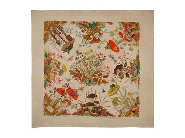 Gucci - Gucci Funghi scarf, V. Accornero