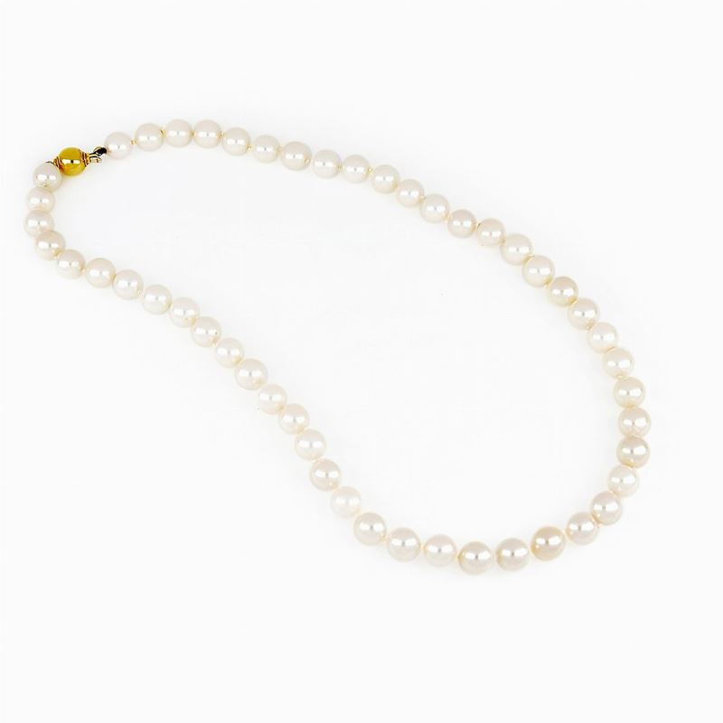 Collana Perle Firmata Merù