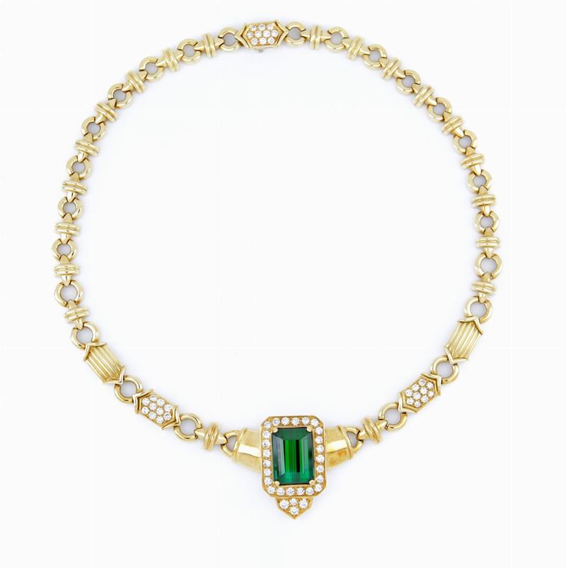 Collana con Topazio