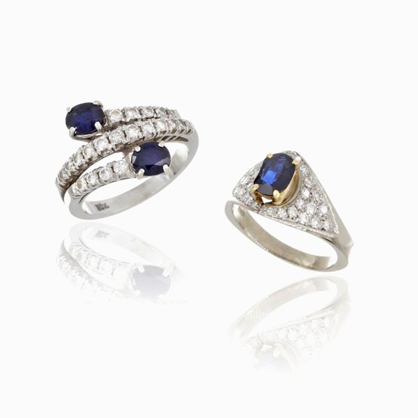 Lot of two rings