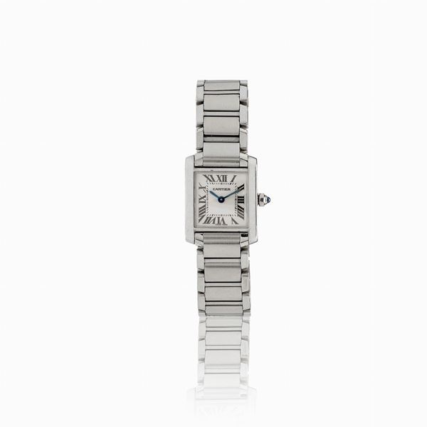 Cartier : Cartier Tank Francaise Mini  - Auction GIOIELLI, OROLOGI E VINTAGE LUXURY GOODS - Faraone Casa d'Aste