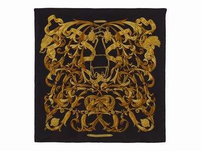 Foulard Hermès Les Mors a la Conétable