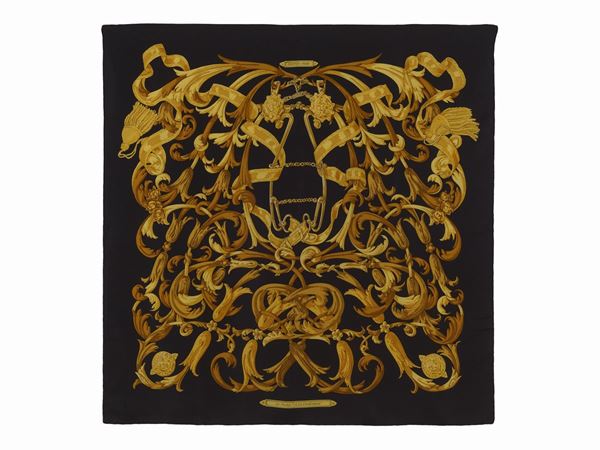 Hermes - Hermès scarf Les Mors a La Conétable 