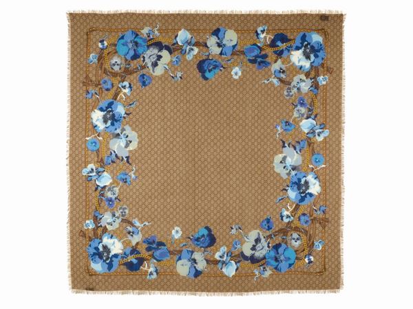 Gucci - Gucci Panshie Blooms scarf