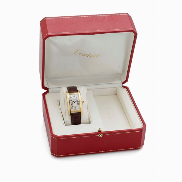 Cartier : Cartier Tank Américaine  - Asta GIOIELLI, OROLOGI E LUXURY GOODS - Faraone Casa d'Aste