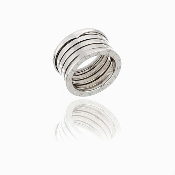 Bulgari - Bulgari B.Zero collection white gold ring 