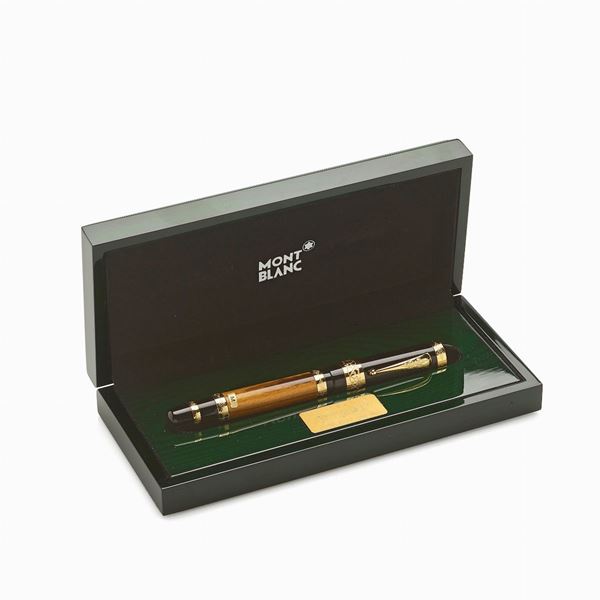 Penna stilografica Mont Blanc Patron of Art Limited Edition  - Asta GIOIELLI, OROLOGI E LUXURY GOODS - Faraone Casa d'Aste
