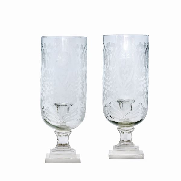 Lot composed of two candlesticks