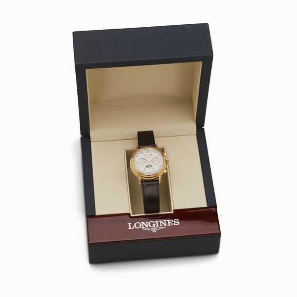 Longines : Longines Chronografo  - Asta GIOIELLI, OROLOGI E LUXURY GOODS - Faraone Casa d'Aste