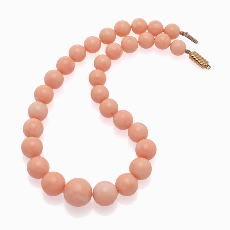 Collana Corallo Peau D'ange