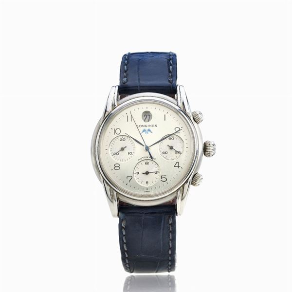 Longines : Longines Chrono anni &#39;90  - Asta Gioielli e orologi del XX secolo - Faraone Casa d'Aste
