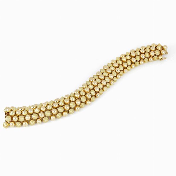 Yellow gold bracelet