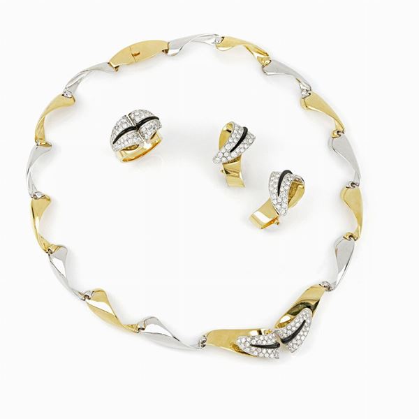 Scavia : Demi- parure Scavia   - Asta GIOIELLI, OROLOGI E LUXURY GOODS - Faraone Casa d'Aste