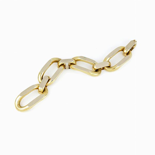 Yellow gold bracelet