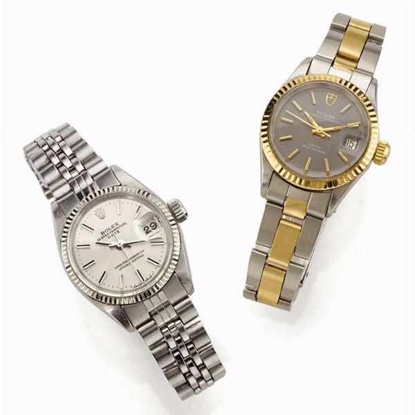 Rolex : Rolex Oyester Perpetual Date e Tudor Oyster Date  - Auction Gioielli e orologi del XX secolo - Faraone Casa d'Aste