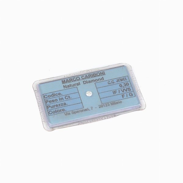 Diamante blisterato 0.30 ct