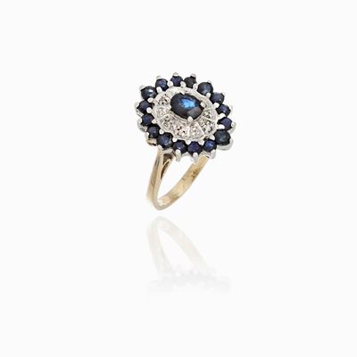 Anello Antico con Zaffiri