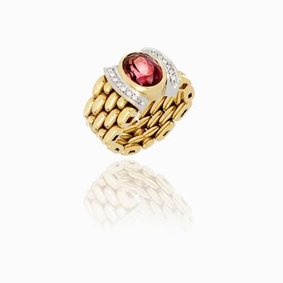 Anello con Tormalina