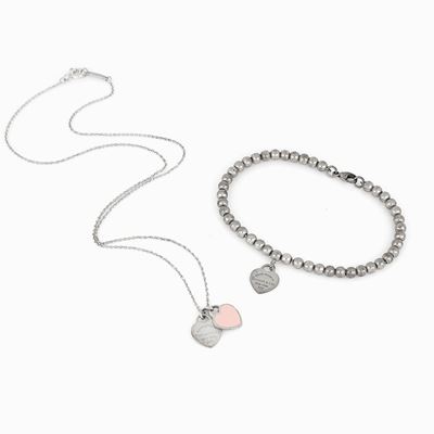 Lotto Composto da Bracciale e Collana Tiffany