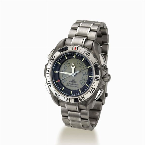 Omega : Omega Speedmaster professional Nasa Saeconron 21X-33  - Asta Gioielli e orologi del XX secolo - Faraone Casa d'Aste