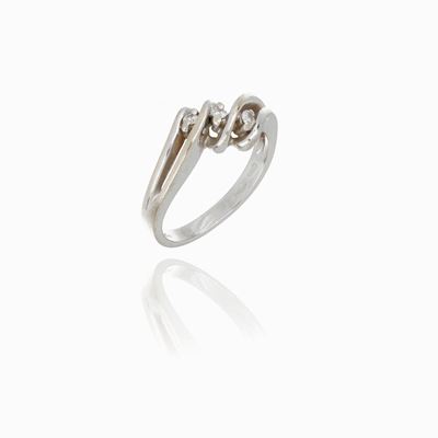 Anello Trilogy con Diamanti