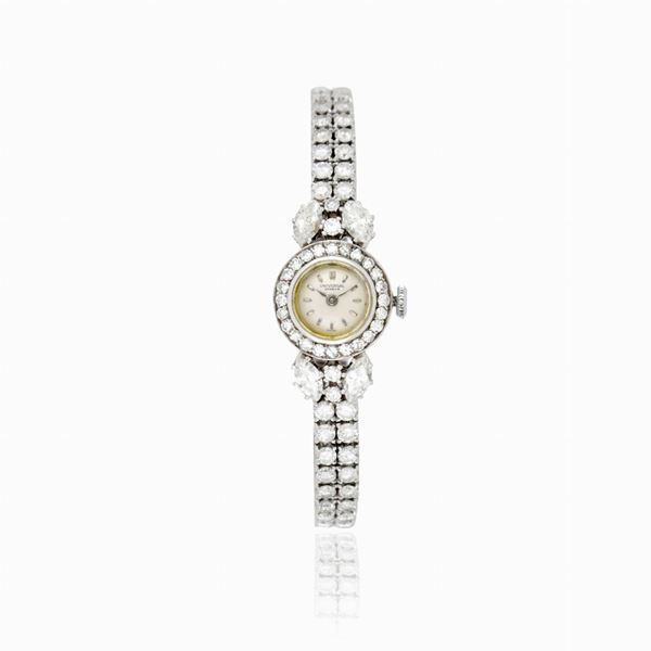 Universal : Universal orologio oro diamanti  - Asta GIOIELLI, OROLOGI E LUXURY GOODS - Faraone Casa d'Aste