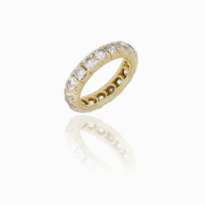 Fedina Oro Giallo e Diamanti