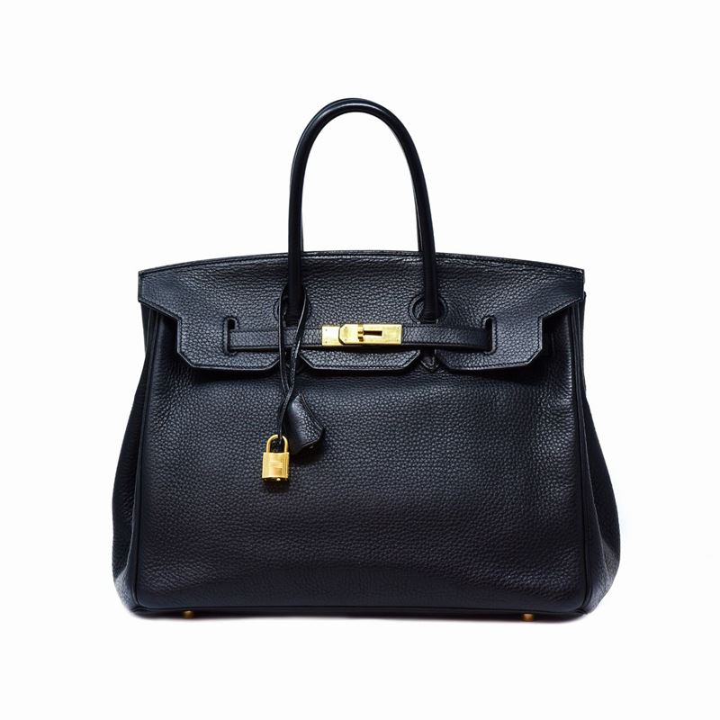 Hermes - Kelly Hermès 35 Togo Nera