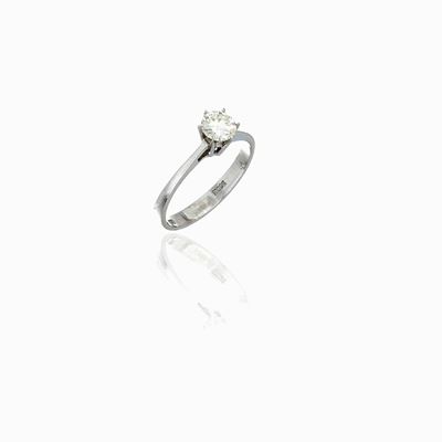 Anello con Diamante Circa 0,50 Ct
