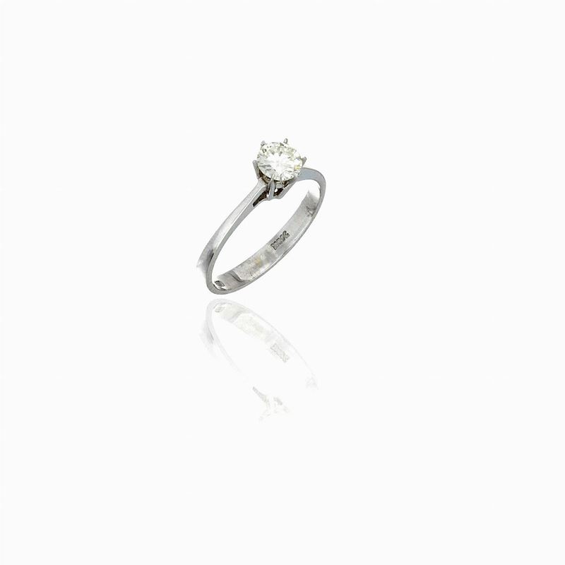 Anello con Diamante Circa 0,50 Ct