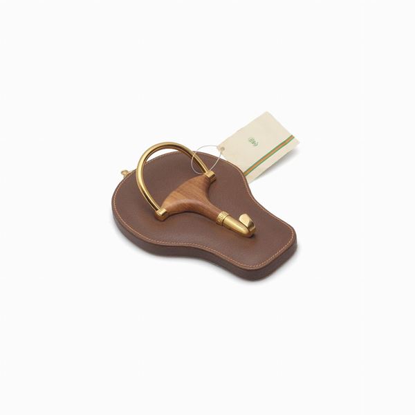 Gucci : Appendino Gucci in pelle  - Asta LUXURY GOODS - Faraone Casa d'Aste