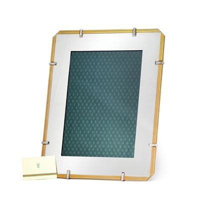 Cornice Gucci Argento e Ottone