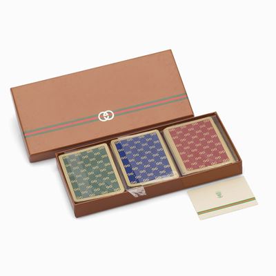 Set Carte da Gioco Gucci con Scatola